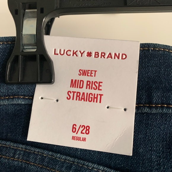 Lucky Brand Sweet Mid Rise Straight Jeans - Picture 3 of 7